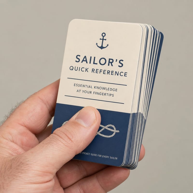 Cards for the panic moment